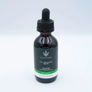 Aceite de CBD Espectro Completo Green Deal 12000mg (60 ml) – Alta Potencia con Sabor Cítrico